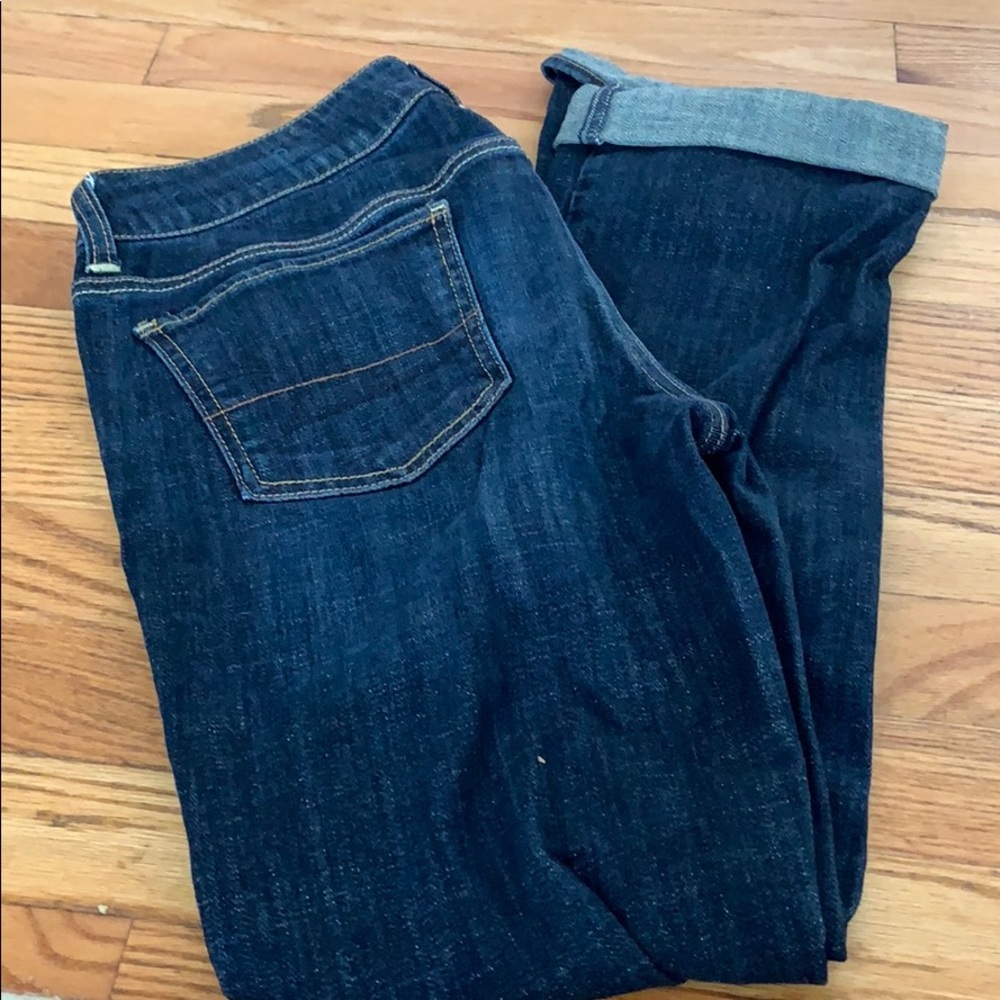 AE Straight dark denim jeans